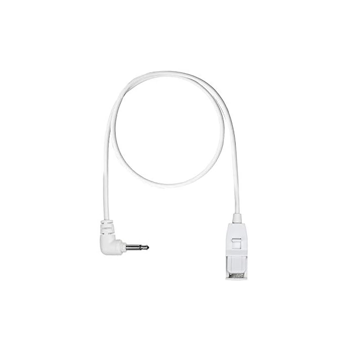 Detachable Bedwetting Enuresis Alarm Sensor Cord Replacement(White) (30cm)