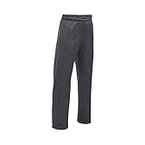 Under Armour Boys' Storm Armour Fleece Big Logo Pants, Carbon Heather (090), Youth X-Large