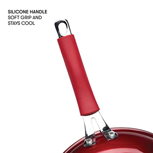 Cooking Light Allure NonStick Ceramic Cookware with Silicone Stay Cool