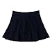 Bienzoe Girl's Pleated Hem School Uniform Skirt Navy 5