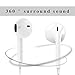 Earphones,with Microphone Earbuds Stereo Headphones and Noise Isolating Headset Made Compatible with iPhone iPod iPad (Bluetooth Connectivity)thumb 4