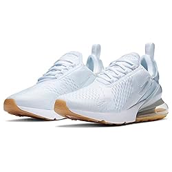 Nike Men's Air Max 270 Shoes, White/Gum Light