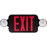 Morris Products Round Head LED Combo Exit Emergency
