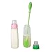 Silicone Bottle Cleaning Brush – Best for Cleaning Baby Bottles, Thermos, Vases and Tumblers – Ergonomic with 1 ft. Long and Flexible Handle, Non-Scratch, Eco-Friendly, Great Gift