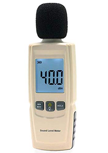 image for REKOBON Decibel Meter Reader/Digital db Meter, Measurement Range 30dBA