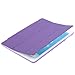 Besdata Ultra Thin Magnetic Smart Cover & Back Case for Apple iPad Air + Screen Protector + Cleaning Cloth + Stylus, Purple - PT4105