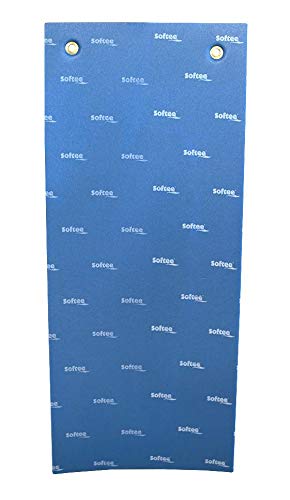 Softee Equipment 0025112 Aerobic Mat with Eyelets, White, S