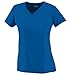 Augusta Sportswear Women's Standard Wicking t-Shirt, Royal, Large