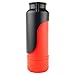 H2O4K9 Insulated Stainless Steel Dog Water Bottle and Travel Bowl, 25-Ounce, Rescue Red