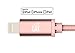 iPhone Charger 10 ft Apple Certified - Durable Braided Long Lightning Cable Compatible with iPhone X/ 8/8 Plus/ 7/7 Plus/IPad Pro [2-Pack, 10-Ft Rose Gold]