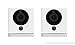 iSmartAlarm Spot HD Wi-Fi Security Camera (2pk) | 2-Way Audio Night Vision Motion Sensing | iSC5D, White