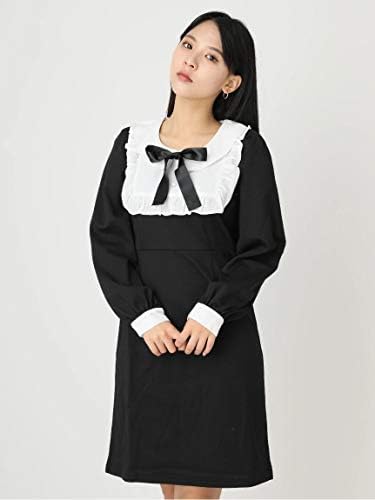 Amazon Co Jp Ank Rouge アンク ルージュ メイドライクカットワンピース ブラック M 服 ファッション小物