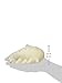Deep Sea Creature Elpidia Sea Cucumber Plush (White/16 cm)