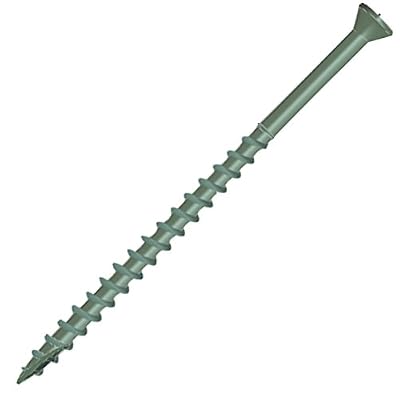 NATIONAL NAIL 0346190 CAMO Protech Coated Star Drive 3-1/2-inch x #8 Premium Trimhead Screws 100 Pack