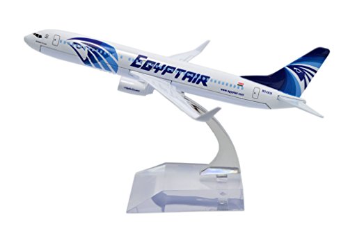 TANG DYNASTY(TM) 1:400 16cm Boeing B777-300 Egyptair Metal Airplane Model Plane Toy Plane Model