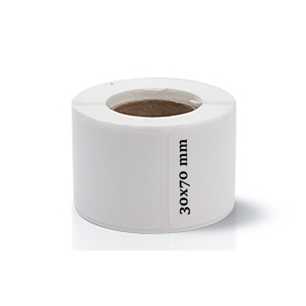 NETUM 5 Rolls/lot Thermal Printing Paper for Thermal Printer Barcode Sticker/Label/Adhensive Thermal Type (Multi-Purpose Label 5 Rolls(30x70mm))