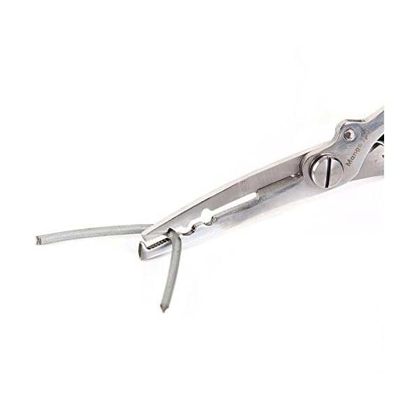 Mango-Spot-Stainless-Steel-Fishing-Pliers-Split-Ring-Cutters-Hook-Remover-Scissors-Tackle-with-Carry-Bag