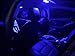 AUTOGINE 10pcs Error Free 194 168 175 2825 W5W T10 LED Bulbs Ultra Blue Super Bright 3030 Chipset for Interior Dome Map Door Courtesy Trunk License Plate Lights