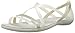 Crocs Women's Isabella Strappy Sandals, Oyster/Pearl White, 7