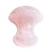 CCbeauty Mushroom Gua Sha Scraping Massage Tools Natural Stone Facial Rose Quartz Stone Jade Guasha Stick for SPA Body Eye Neck Back Relax, Mothers Day Gift Sets
