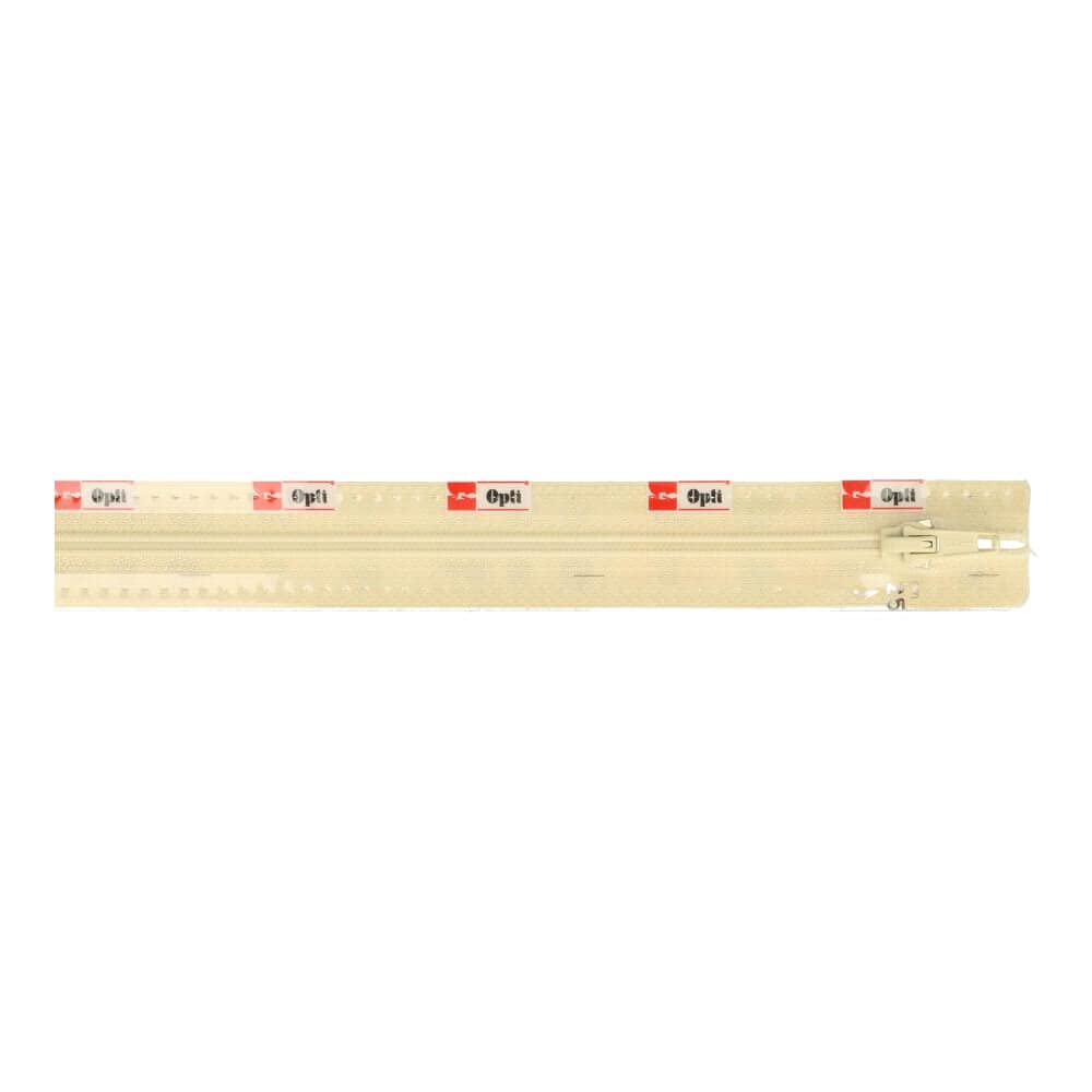 Opti S60-40-00869 Zip, 100% Polyester, 00869 Beige, 40 cm