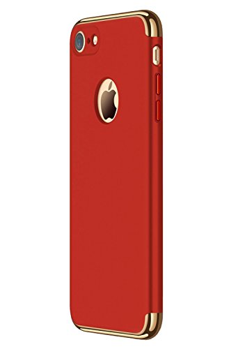 iPhone 7 Case,A Trading Shockproof Thin Hard Case Cover for iPhone 7 4.7inch (red) - Thumbnail 7