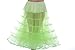 Malco Modes Melonie Luxury Organza Binding, Adjustable for Halloween Costume, Vintage Style, Party wear and Festive Crinoline