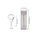 DmHirmg 4 Pack Bottle with Spoon Inside with DmHirmg Micro Funnel by DmHirmg