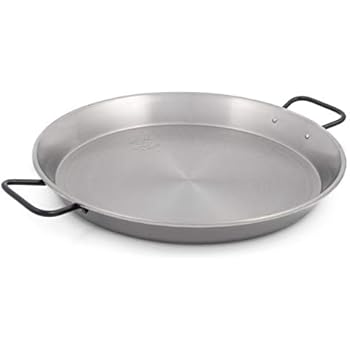 Garcima 16-inch Pata Negra Restaurant Grade Paella Pan, 40cm
