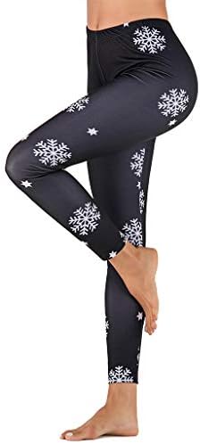 Pants Women, Fashion Women'S Christmas Snowflake Print Tight Sports Yoga Casual Leggings Pants
