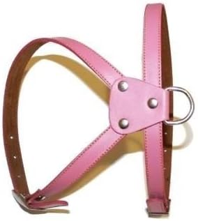 The Cool Puppy Girly Pink Leather Dog Harness