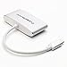 CableDeconn FBA_F0501 Type C Adapter, USB 3.1 Hub (USB-C & Thunderbolt 3 Port Compatible) to USB 3.0/HDMI/Type C Female Charger Adapter Converter for New MacBook, Google Chromebook Pixel