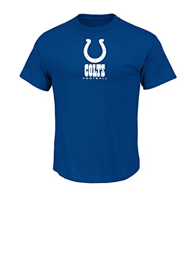 NFL Indianapolis Colts Men's UP4 Tee, Stadium Blue, Medium