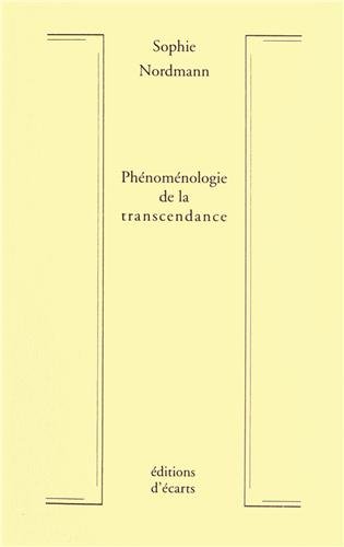 Phénoménologie de la transcendance
