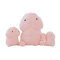 Babyrise Soft Stuffed Cute Ding Ding Plush Toys Squishies Simulation Figure Throw Pillows Cushion for Birthday Girlfriend Gift