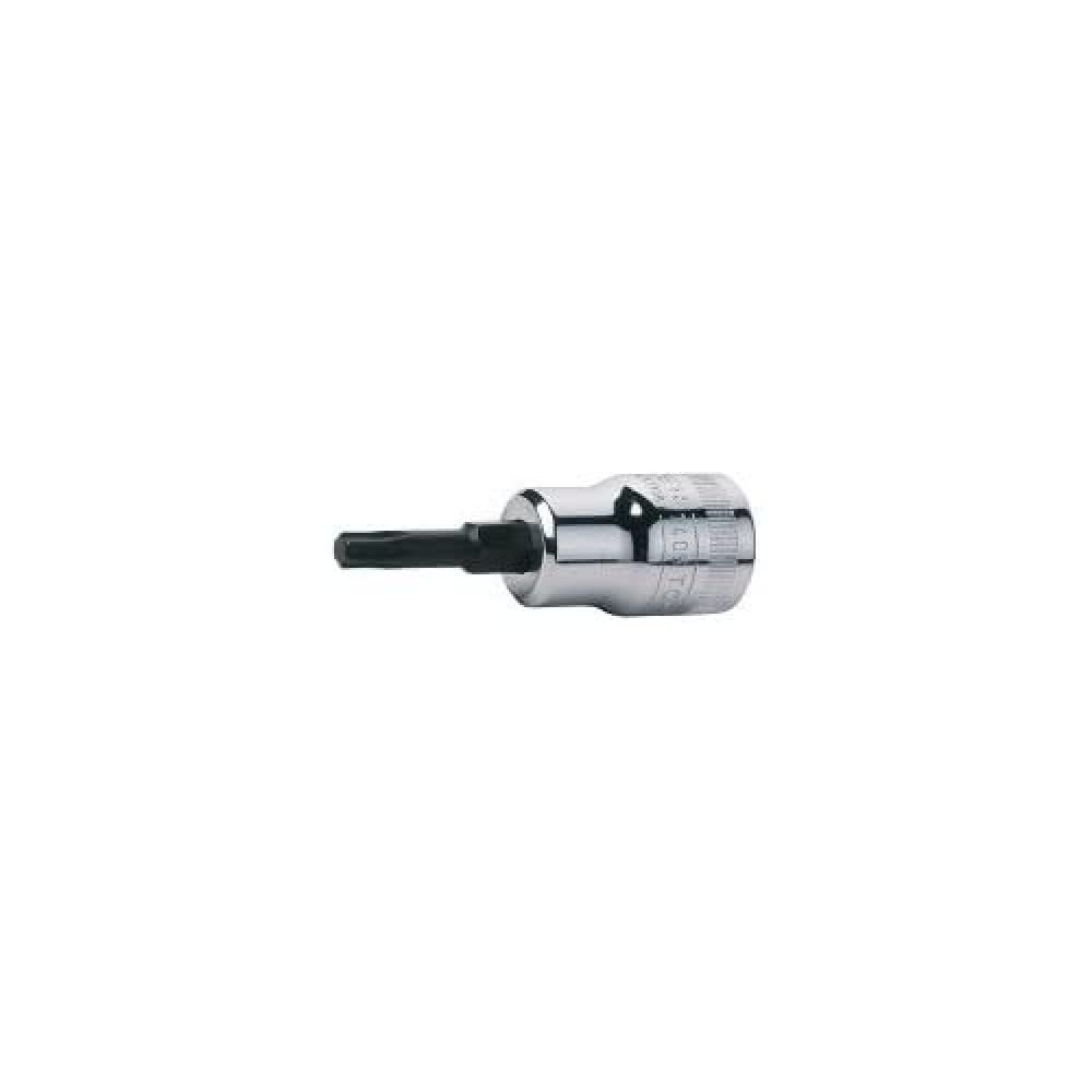 Bahco 7409TORX-T30-L 3/8-Inch Socket Driver for TX-30 Torx Head Screws Long, Silver/Grey
