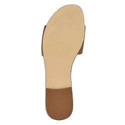 Guess Women's HARINI Flat Sandal, Medium
