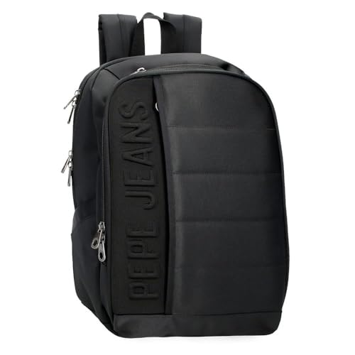 Ancor Mochila para Portátil Portátil 15,6 pulgadas Negro 25x37x12 cms Poliéster 9,25L by Joumma Bags