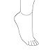 Singapore Chain Twisted Curb Anklet Ankle Bracelet For Women Teens .925 Sterling Silver 9 Inch Made In India
