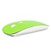 TopCase USB Optical Wireless Mouse for Macbook (pro , air) and All Laptop + TopCase Mouse Pad (Green)