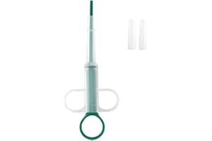 Pet Pill Shooter, Soft Tip Syringe Gun for Dogs and Cats, Green, Medical Feeding Dispenser Tool for Small Animals