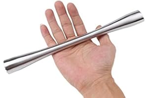 ITTA 10" Stainless Steel Muddler with Serrated End (1)