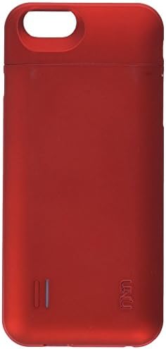 iPhone 6s/6 Battery Case - UNU DX Protective iPhone 6s/6 Battery Case ( 4.7 Inches) [Metallic Red] - MFI Apple Certified 3000mAh External Protective iPhone 6s/6 Charging Case Rechargeable Extended Portable Battery Pack Cover Cases Fit with Any Version of Apple iPhone