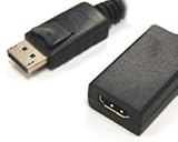 DisplayPort to HDMI Cable Adapter 0.5ft (6") w/IC