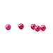 BERACKY 6mm OD Ruby Pearls Balls Insert (5 Pack)