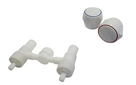 Amazon Com 97022 97023 Series White Plastic Faucet Valve Set