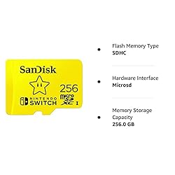 SanDisk 256GB MicroSD Nintendo Switch Micro SDXC