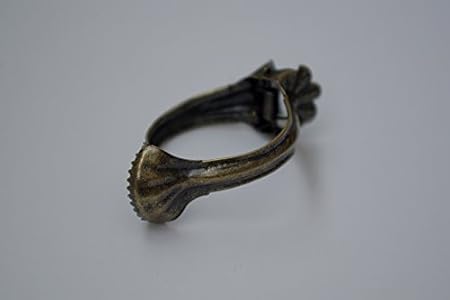 Cafe Curtain Clips O35mm Antique Gold Pack Of 20 Amazon Co Uk