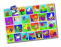 The Learning Journey Puzzle Doubles! Let's Learn the Alphabet Floor Puzzlw