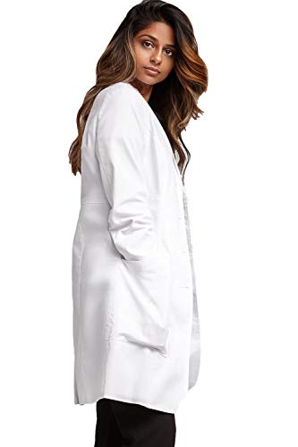 FIGS Women's Aurora Premium Lab Coat, White L